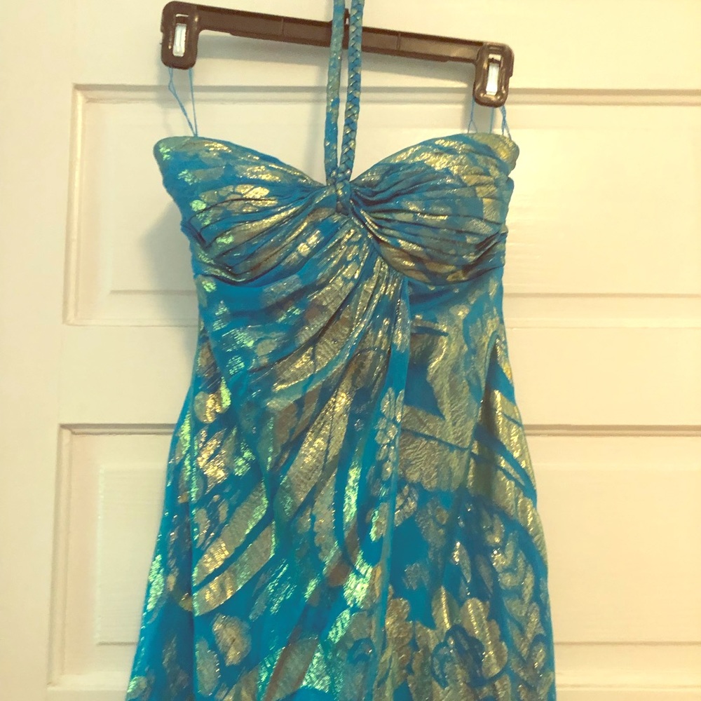 Aidan Mattox Evening Gown. Think Grecian Goddess - image 1